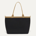 The Lightweight Zip Tote - Black Espresso Open-Knit