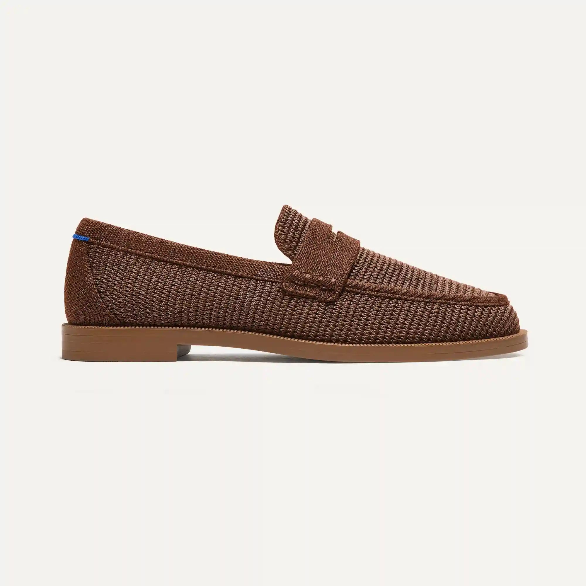 The Penny Loafer - Cinnamon Raffia-Knit