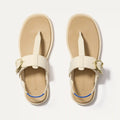 The T–Strap Sandal - Cream Puff
