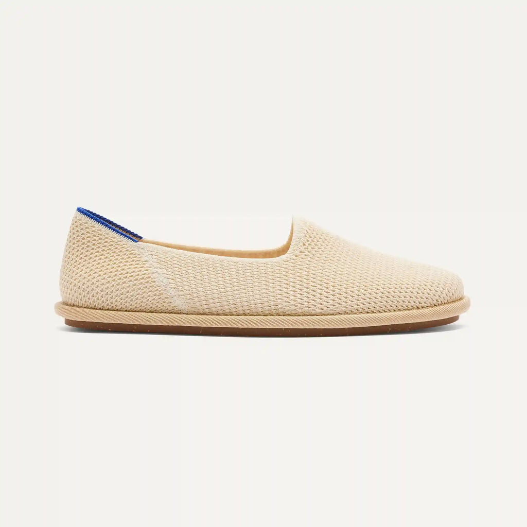 The Cruiser Loafer - White Raffia-Knit