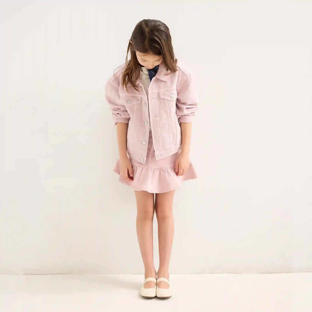 The Kids Mary Jane - White Open-Knit