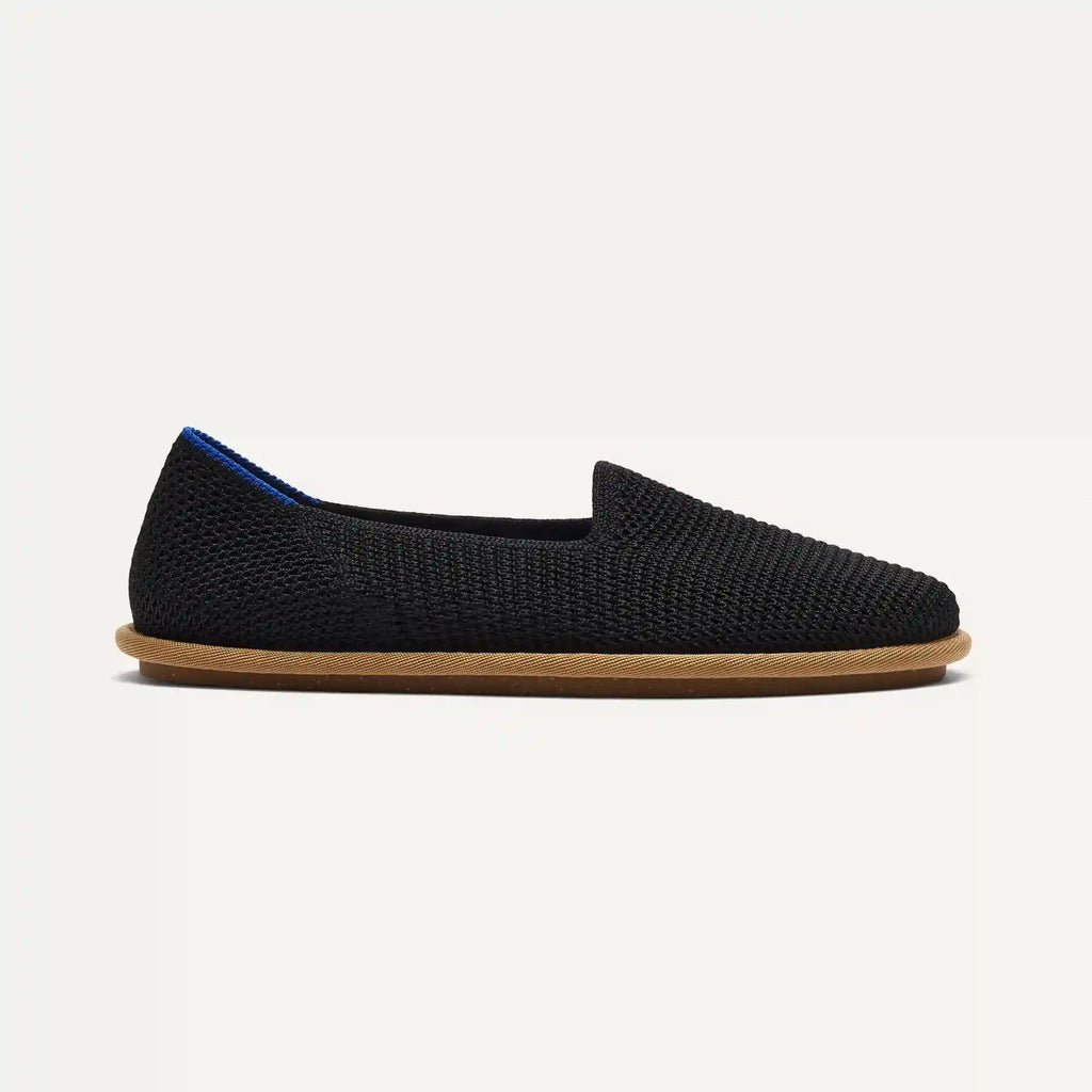 The Cruiser Loafer - Black Raffia-Knit