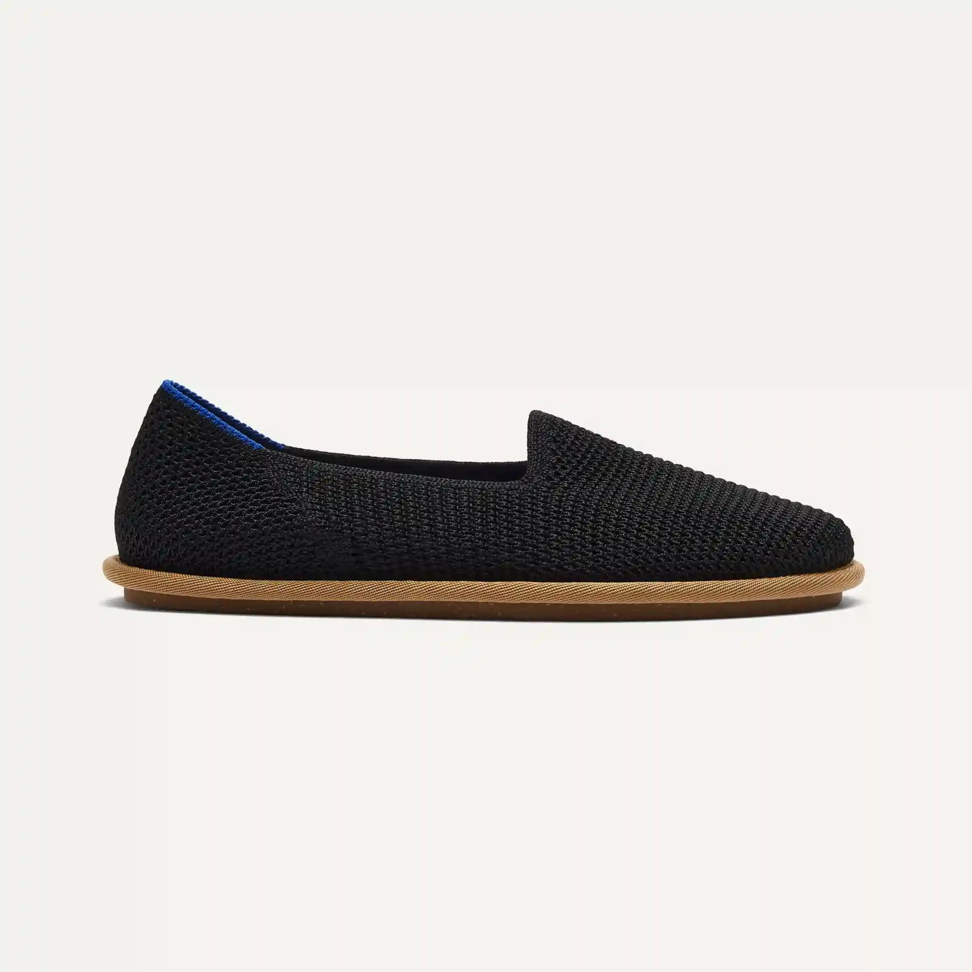 The Cruiser Loafer - Black Raffia-Knit