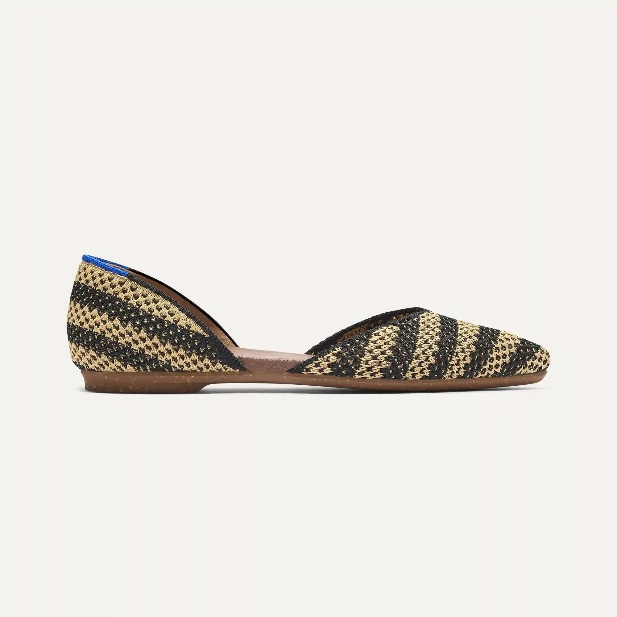 The D'Orsay Point - Shortbread Stripe
