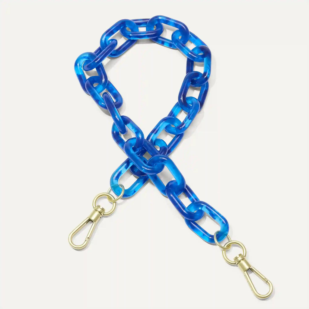 The Shoulder Strap - Cobalt Chain