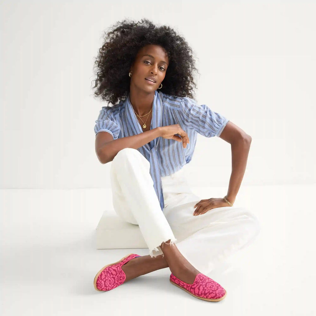 The Cruiser Loafer - Fuchsia Bloom