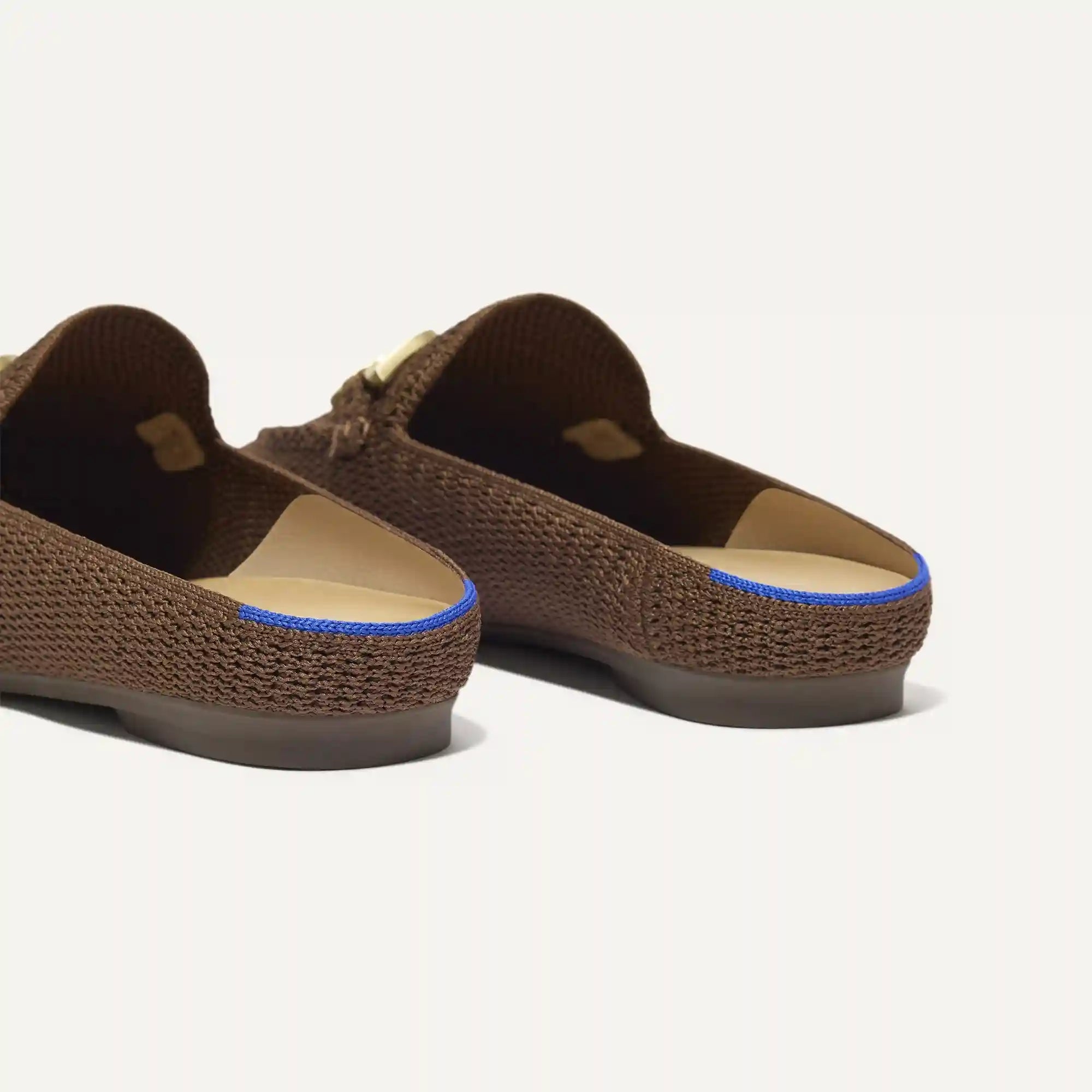 The Double Bit Loafer Mule - Cinnamon Raffia-Knit