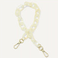 The Shoulder Strap - Opal White Chain