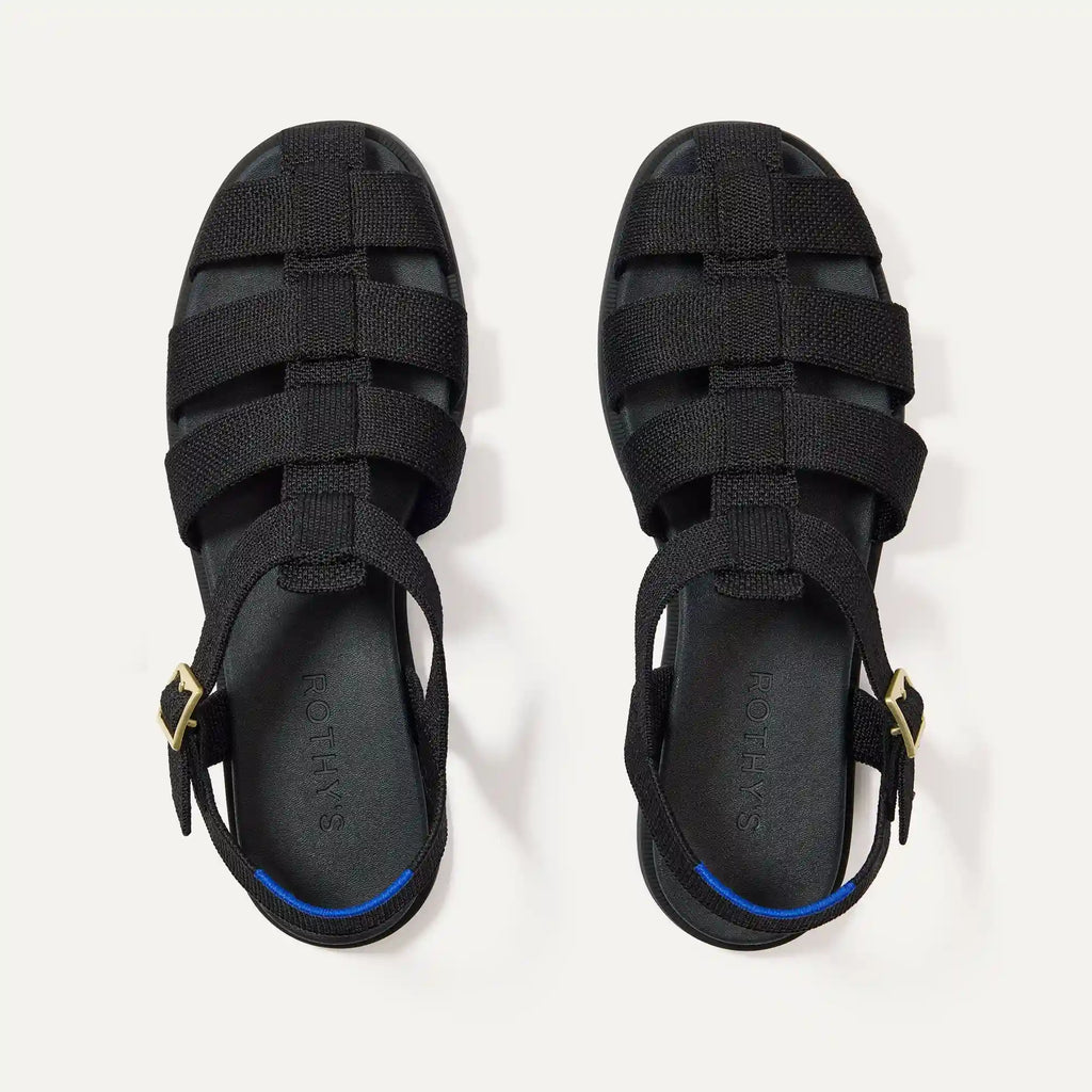 The Fisherman Sandal - Black