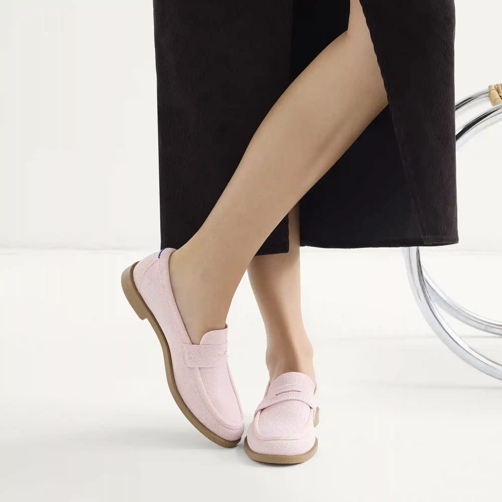 The Penny Loafer - Light Pink