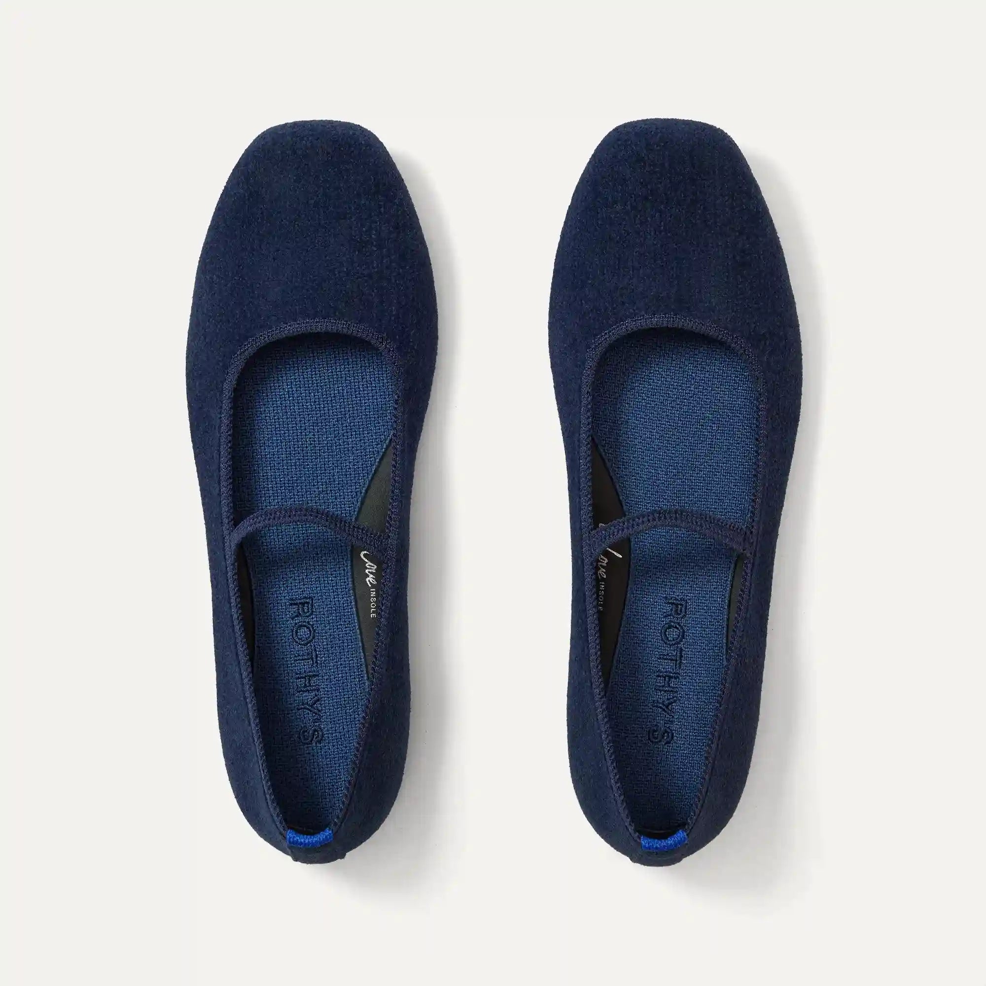 The Max Square Mary Jane - ReVelvet™ Navy