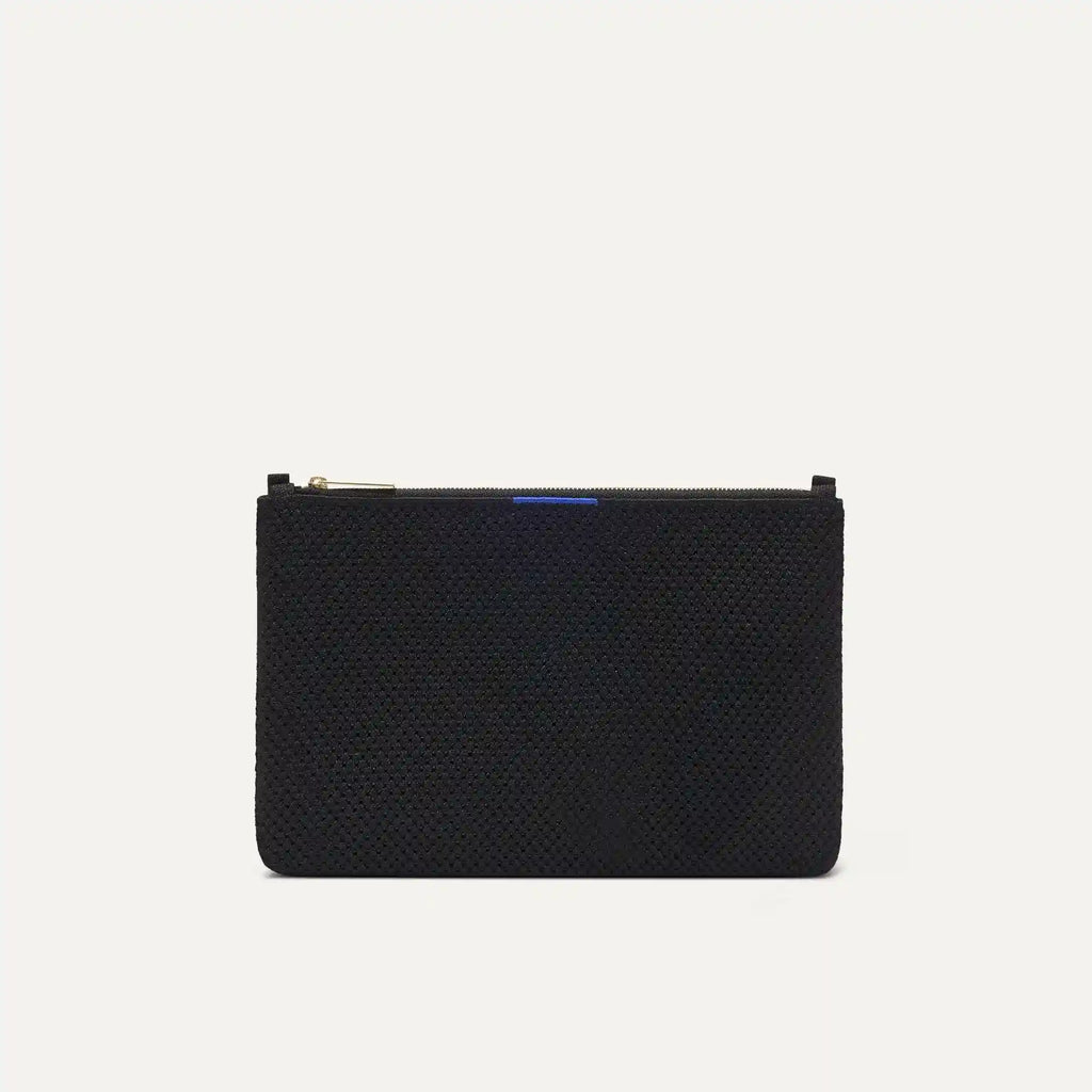The Convertible Clutch - Black Espresso Open-Knit