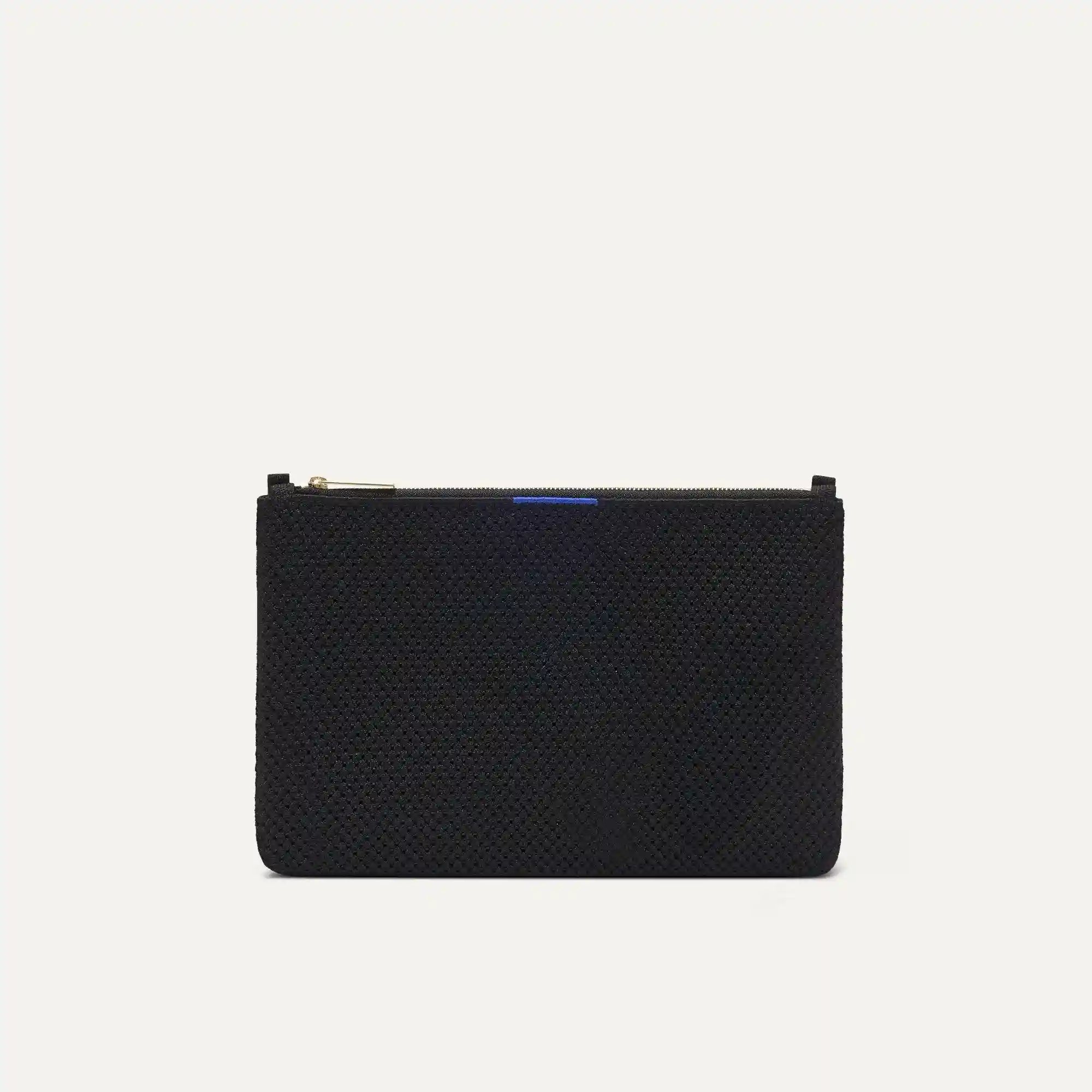 The Convertible Clutch - Black Espresso Open-Knit
