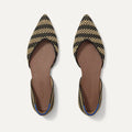 The D'Orsay Point - Shortbread Stripe